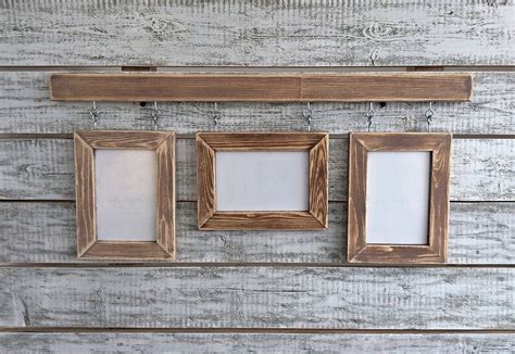 Rustic Wood Collage Picture Frames Photos