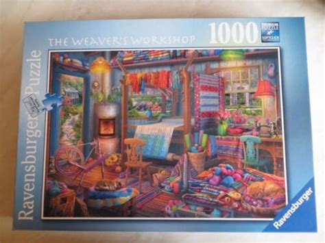 Puzzle Ravensburger 1000 Teile The Weavers Workshop Ebay