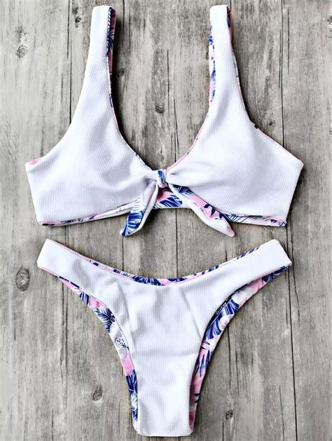 bowknot tropical bikini set ncocon