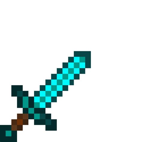 How To Draw A Minecraft Sword
