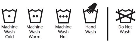 Choose the shortest wash cycle possible based on the level of soiling, and use cold water. Care Symbols | Welcome to the Craft Yarn Council