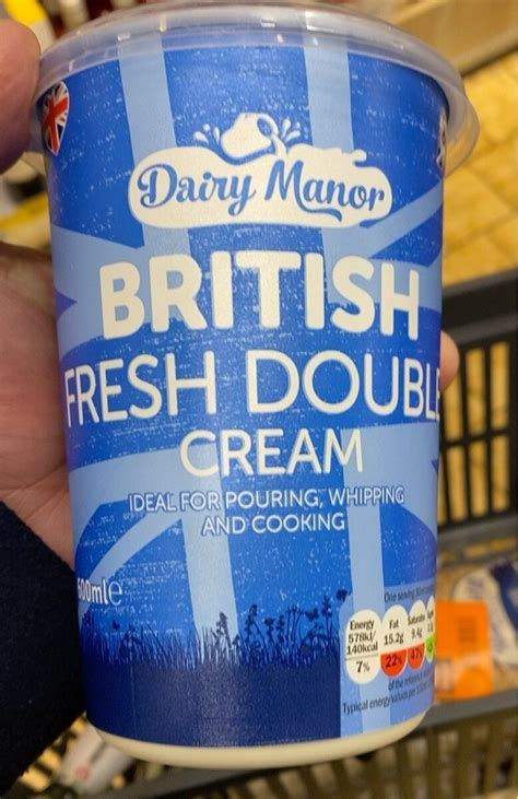British Fresh Double Cream