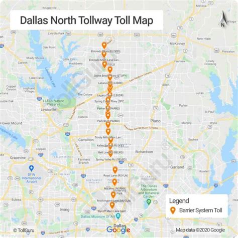 Dallas Fort Worth Dfw Toll Roads In Texas