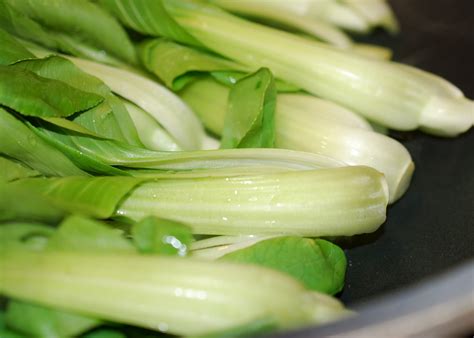 The first sign of bad bok choy is the color of the leaves and stems. Cooking with Larue: Stir-Fried Bok Choy & Mushrooms
