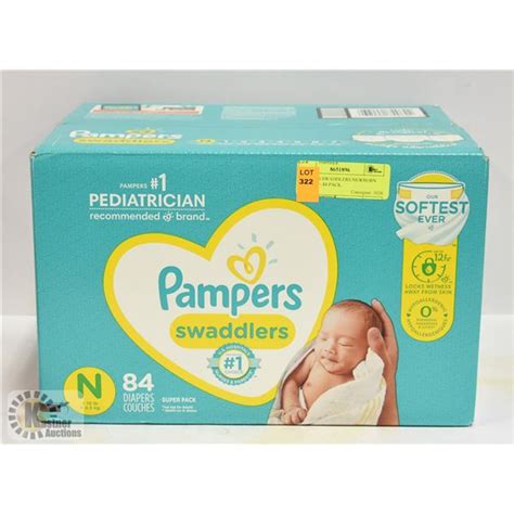 Pampers Swaddlers Newborn Diapers 84 Pack