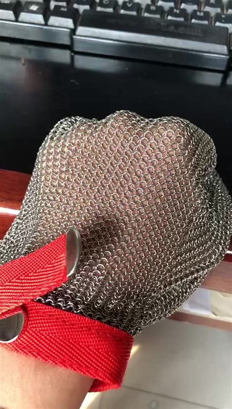 Shengli north street,shijiazhuang city,hebei province. Stainless Steel Chain Mail Wire Mesh Protect Ring Mesh Butcher Gloves / Socks Podotheca / Safety ...
