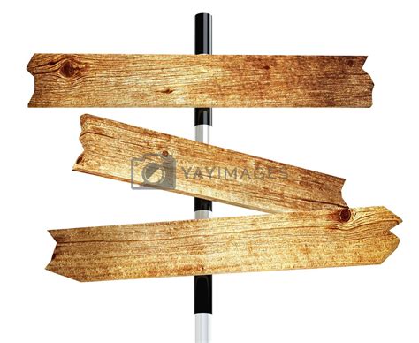 Royalty Free Image Wooden Signpost 3d Rendered By Vetdoctor