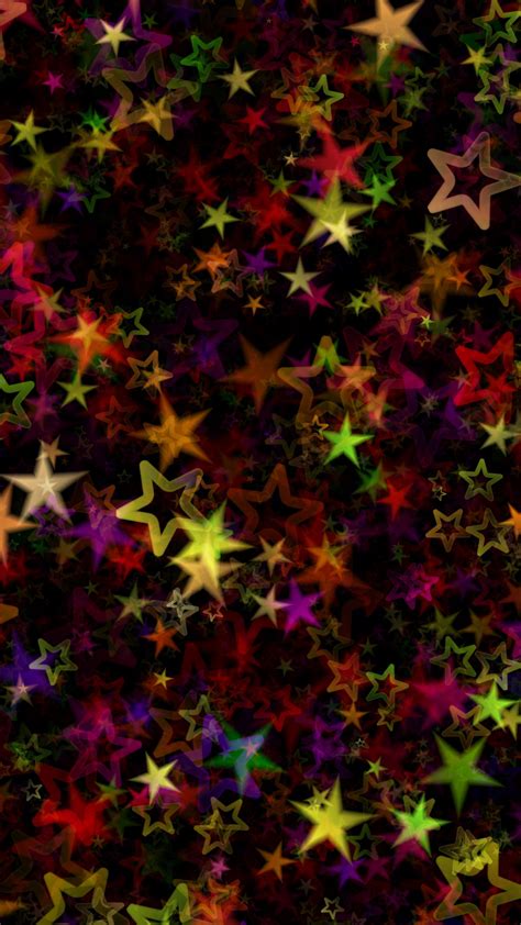 Colorful Stars Pattern Abstract Wallpapers Wallpaper Cave