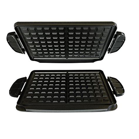 George Foreman Grp4emb Multi Plate Evolve Grill Grilling Plates Deep