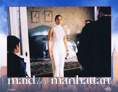 Maid In Manhattan Original Lobby Card 5 Jennifer Lopez Ralph Fiennes Moviemem Original Movie