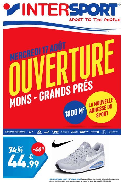 Of naar accessoires van één. INTERSPORT MONS - OUVERTURE (32 pages) by INTERSPORT ...