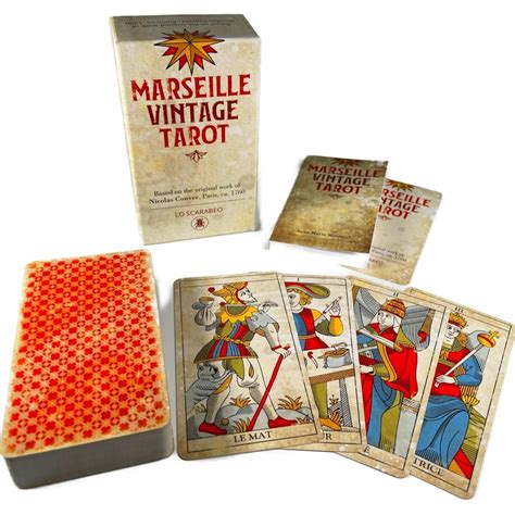 Marseille Vintage Tarot Lt Tarot