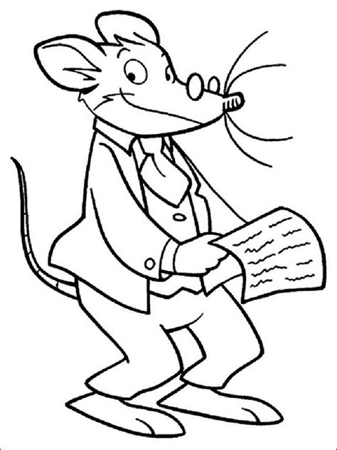 Geronimo Stilton Kleurplaten Printen 10