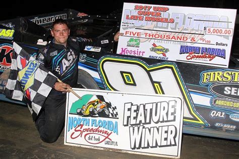 Tyler Erb Takes Late Model Win At North Florida Speedway