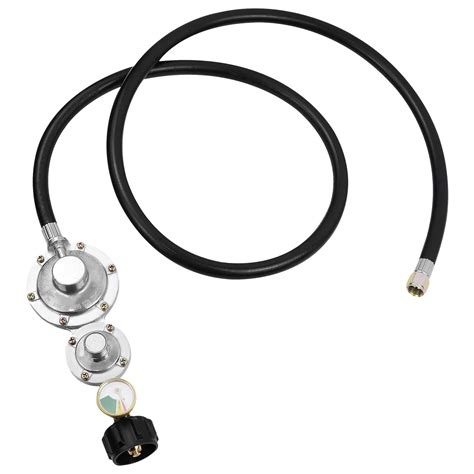 Buy 5ft 2 Stage Propane Regulator With Hose And Gauge Qcc1 Low