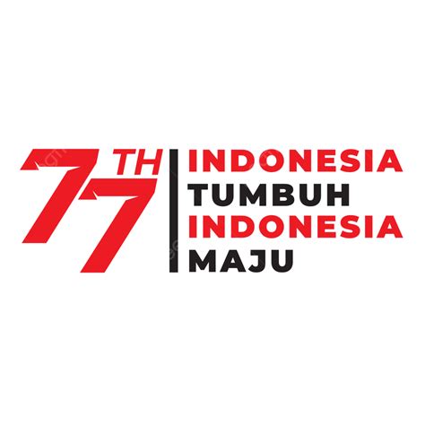 Logo Hut Ri 77 ème Republik Indonésie Png Logo Cabane Ri 77 E Logo