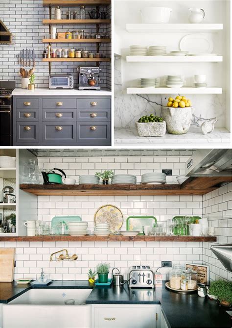 30 Ideas For Open Kitchen Cabinets