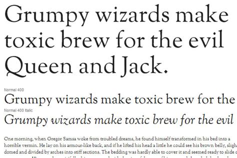 Modern fonts aren't new at all. 11 Beautiful Yet Highly Readable Typefaces From Google Fonts