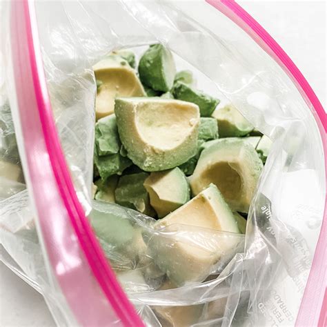 How To Freeze Avocado Chunks Quick And Easy Jill Mcintire