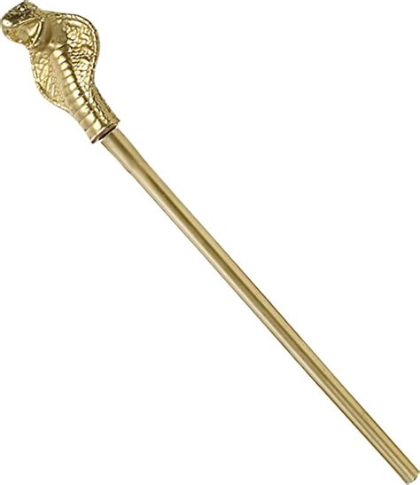 Golden Pharaoh Sceptres 48cm Accessory For Egyptian Ancient Egypt Fancy