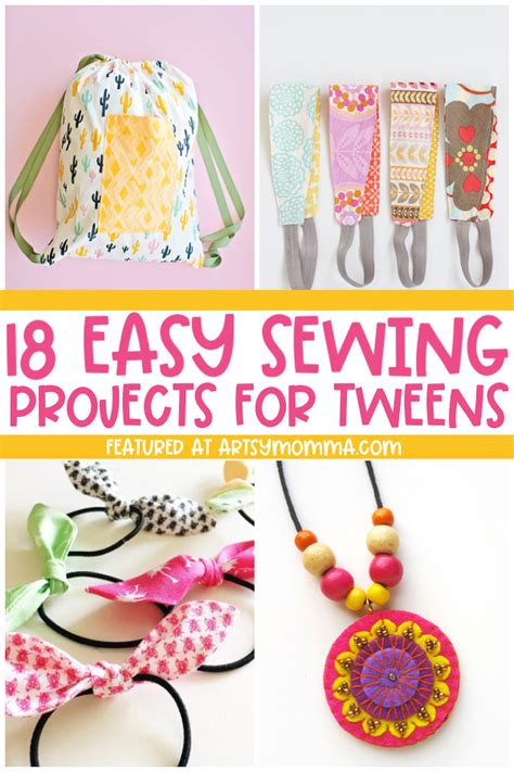 Easy Sewing Projects For Kids Ages 8 12 Artsy Momma