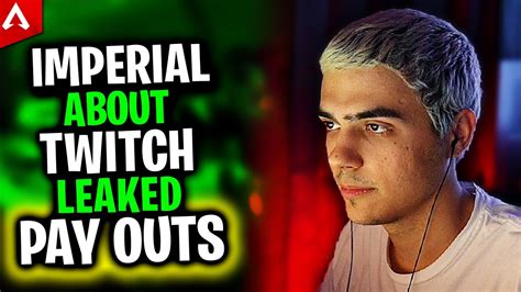 ImperialHal Talks About Twitch Leaked Pay Outs List Apex Legends Highlights APEX LEGENDS