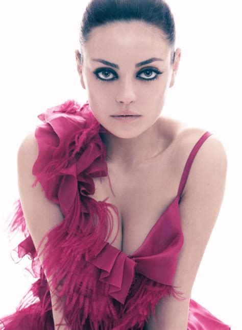 Mila kunis describes her perfect night in: Mila Kunis Marie Claire UK Magazine April 2013 - Magazine ...