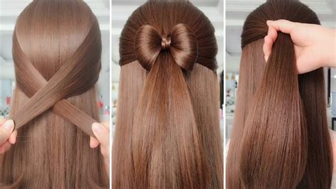 SIMPLE HAIRSTYLES FOR EVERYDAY Hair Tutorials YouTube