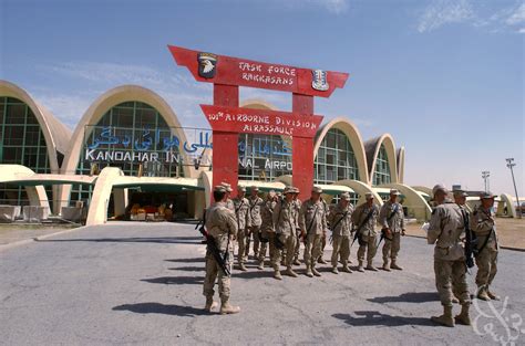 Soldiers At Kandahar Airfield Afghanistan Scott Nelson