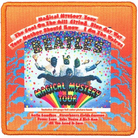 The Beatles Magical Mystery Tour Album Cover Iron On Patch Etsy