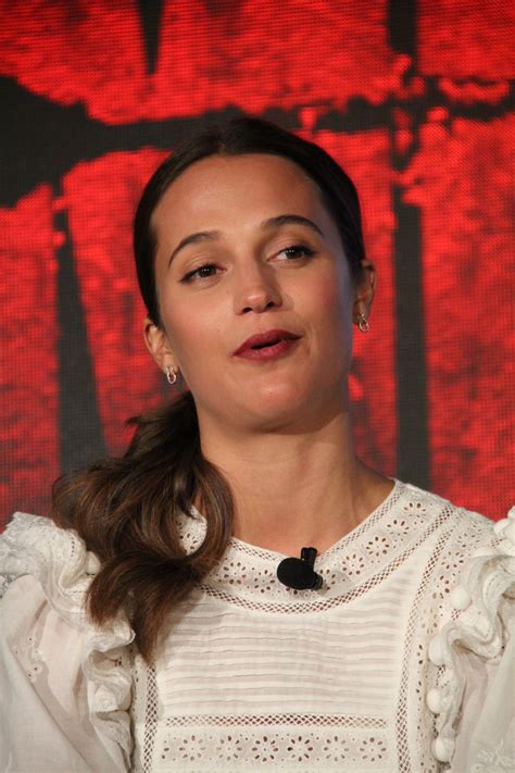 Alicia vikander , fresh off her oscar win for the danish girl, has now been cast to play lara croft, one of the most famous and intensely debated icons in video game history. ALICIA VIKANDER at Tomb Raider Press Conference in Los ...