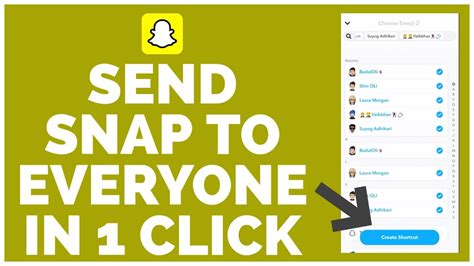 Snapchat How To Send Snap To Everyone In 1 Click Snapchat 2022 Share
