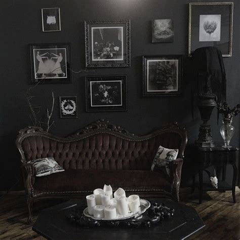 My Little Gothic Parlor Gothic Interior Goth Home Decor Home