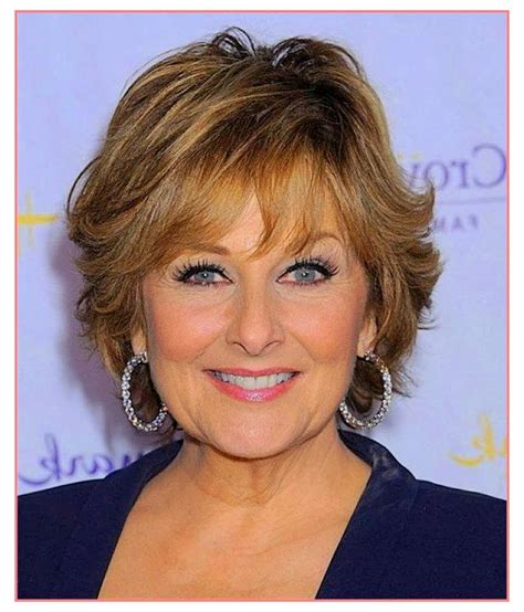 It seems as if women over 60 are of a mature enough age to not care what others may think. Curly Hairstyles For Round Faces Over 50 - HairStyles ...