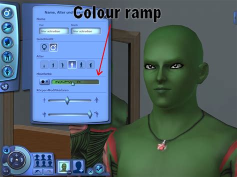 Mod The Sims Namek Skintone Non Default