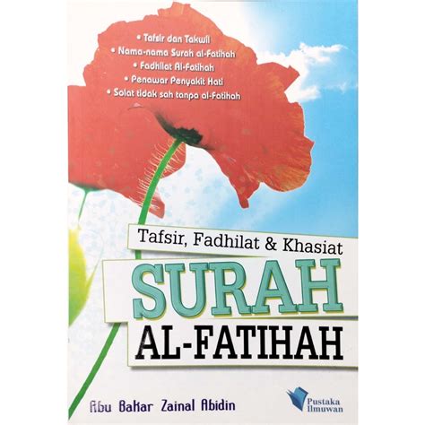Jdeen Tafsir Fadhilat Khasiat Surah Al Fatihah Shopee Malaysia