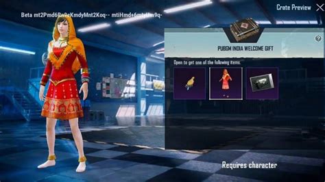 Pubg Mobile India S Welcome Gift Has Been Leaked Online Techradar