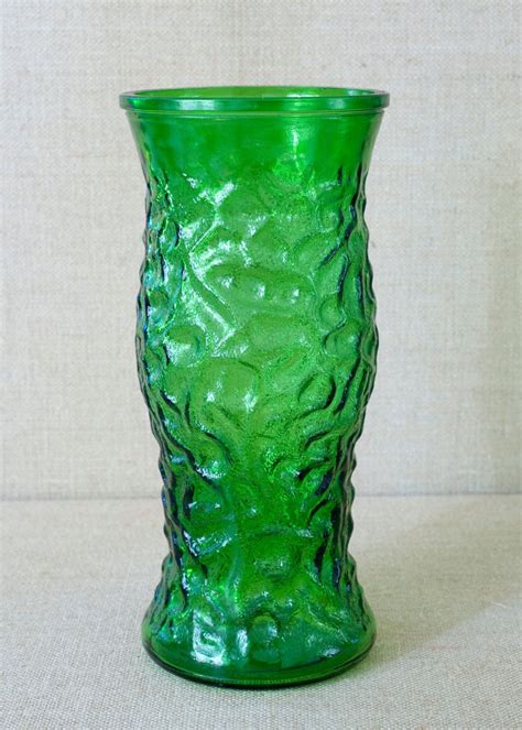 Green Glass Vases Elang Decor