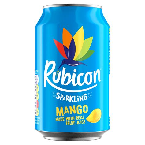 rubicon sparkling mango ml orange  fruit flavoured iceland foods