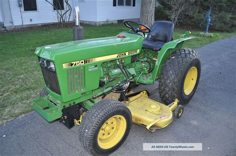650 & 750 2 & 4 wheel drive volume 1 of 2 this is a manual produced by jensales inc. John Deere 750 Tractor 2wd