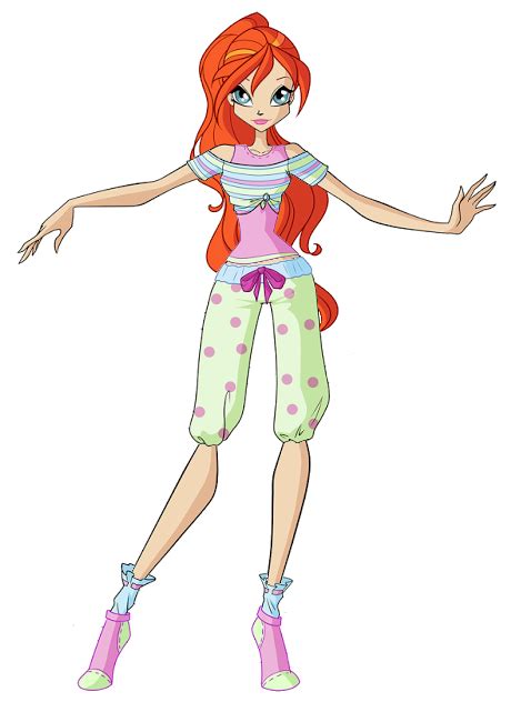 Pajama Bloom Winx Club Club Outfits Winx Club