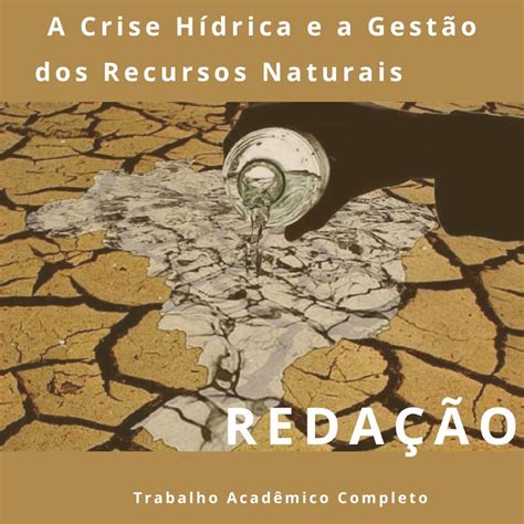 Crise Hídrica No Brasil - Redação