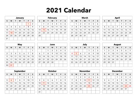 The calendar downloads are also compatible with google docs and open office. 2021 Calendar With Holidays (United States) - Calendar Options