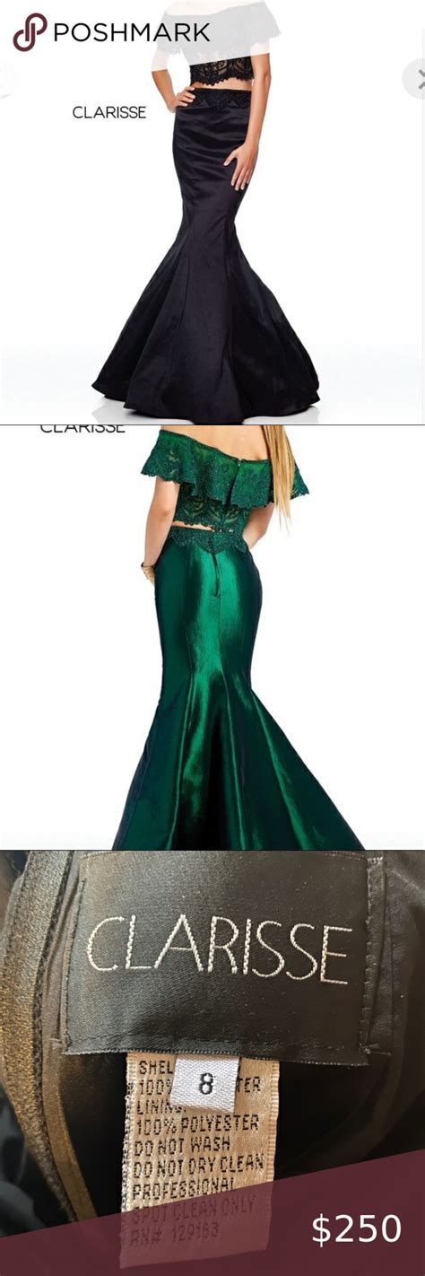 Clarisse Off The Shoulder 2 Piece Mermaid Dress Boho Prom Dress