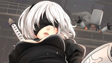 2B NIER AUTOMATA NIER ANIME GIRLS 1920X1080 WALLPAPER WALLHAVEN CC