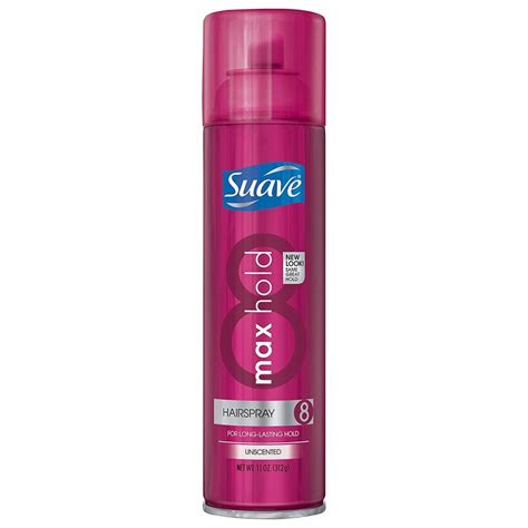 Suave Protein Enriched Fragrance Free Hairspray For Women