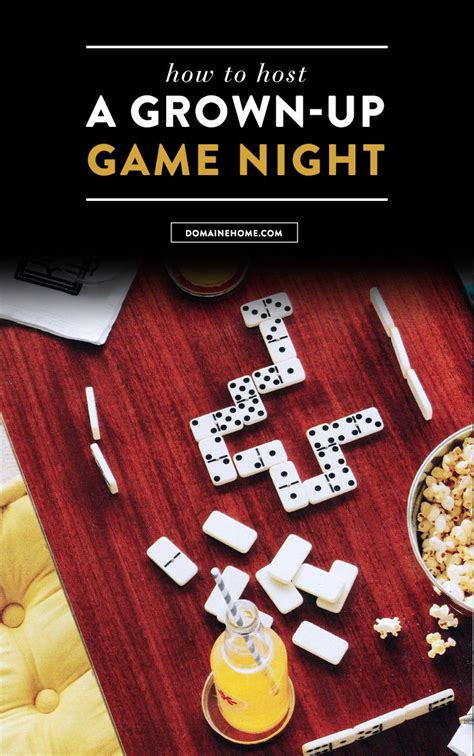 How To Host A Grown Up Game Night For The Books Dinner Party Games Game Night Parties Game Night