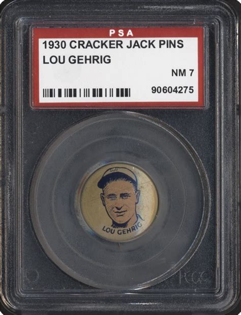 Baseball Cards 1930 Cracker Jack Pins Psa Cardfacts®