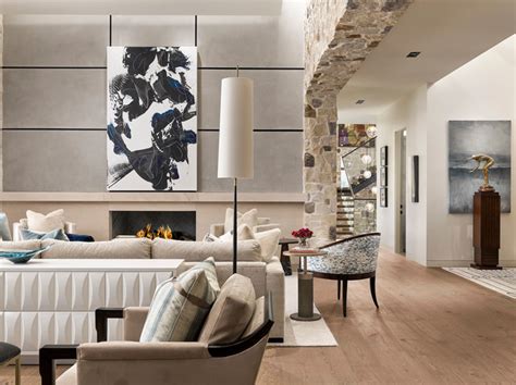 Linden Avenue Contemporary Living Room Denver By Duet Design