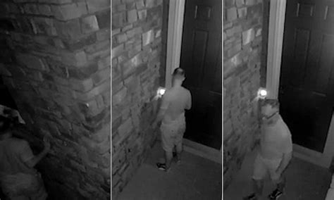 Shocking Colorado Cctv Footage Shows Peeping Tom Spying Through Teenage Girls Window Daily